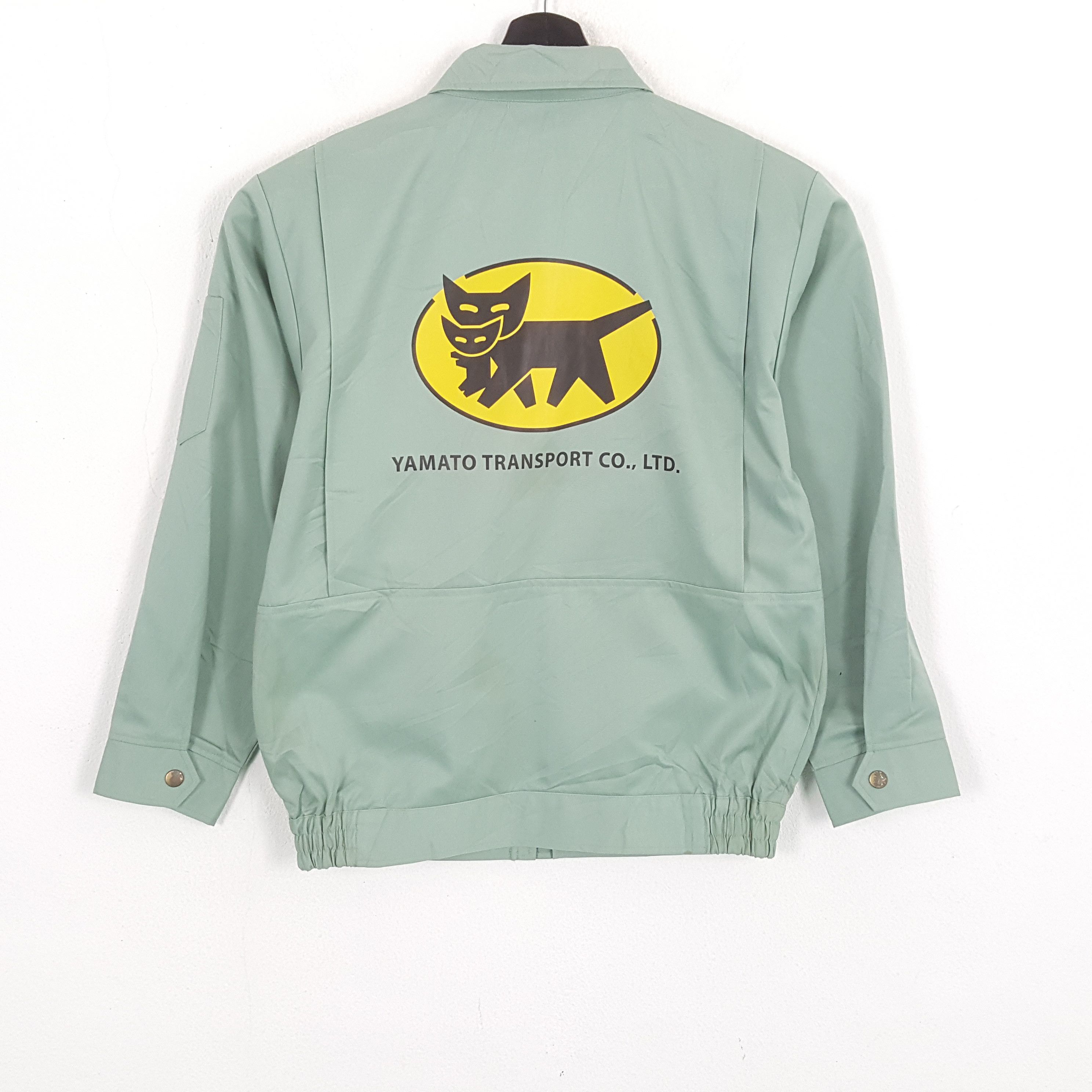 Japanese Brand × Vintage YAMATO TRANSPORT Japanese Workwear Custom Jacket Size US M / EU 48-50 / 2 - 1 Thumbnail