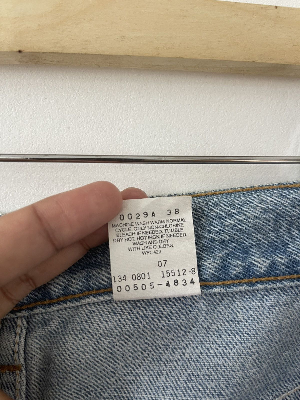 Levi's Vintage Clothing Rare Vintage LEVIS Regular Fit 505 Size US 32 / EU 48 - 15 Thumbnail