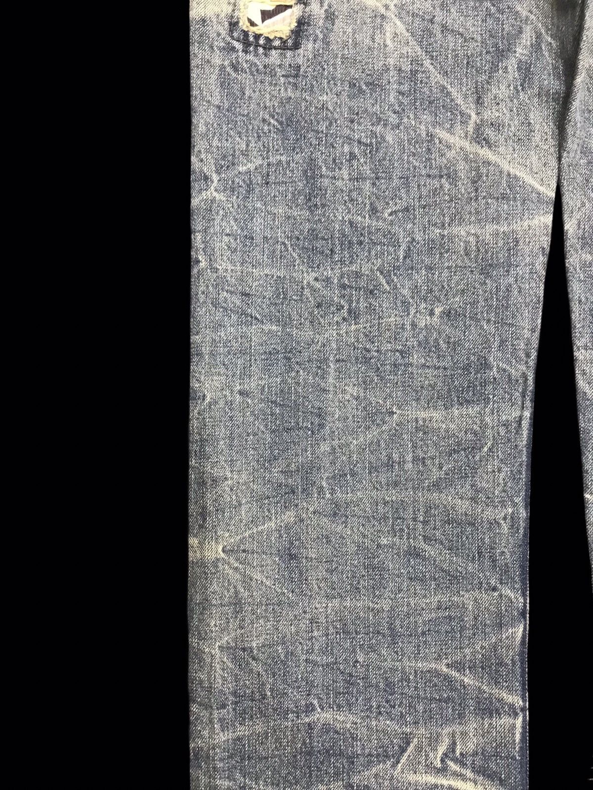 Designer 💥DENIM ART💥PLAYCHESS Rare Distressed Boro Style Denim F177 Size US 31 - 13 Thumbnail