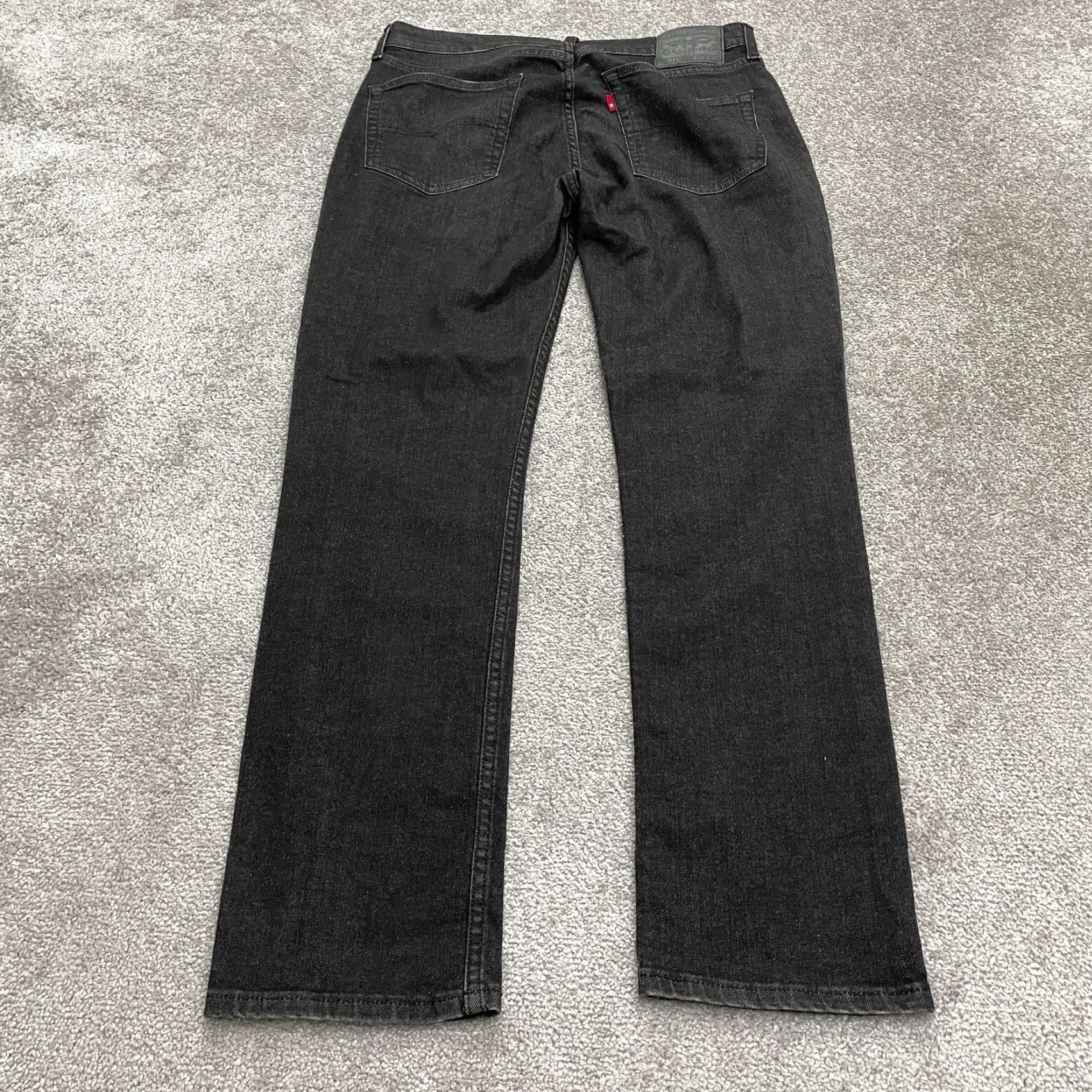 Levi's VINTAGE? No — Levi's 511 Denim Jeans Men 36x32 Black Straight Leg Denim Cotton Casual 511 City USA Classic Mens Size US 36 / EU 52 - 2 Thumbnail