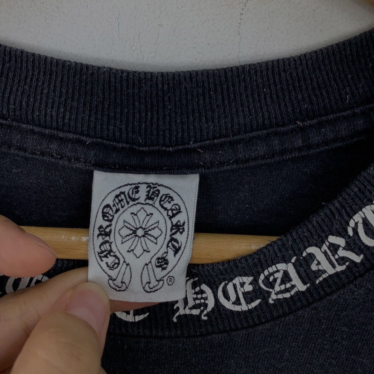 Chrome Hearts Vintage CHROME HEARTS SWORD Sun Faded THRASHED Tee Shirt Size US L / EU 52-54 / 3 - 9 Thumbnail