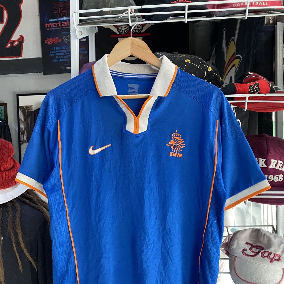 Nike Netherlands away vintage jersey 1998 Nike Size US L / EU 52-54 / 3 - 3 Thumbnail