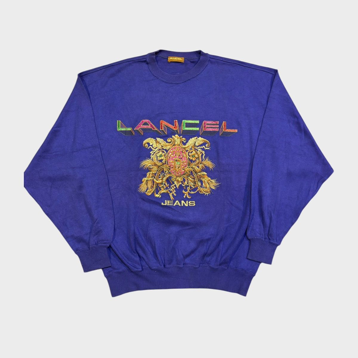 Vintage Lancel Paris Sweatshirt Fukusuke Corporation