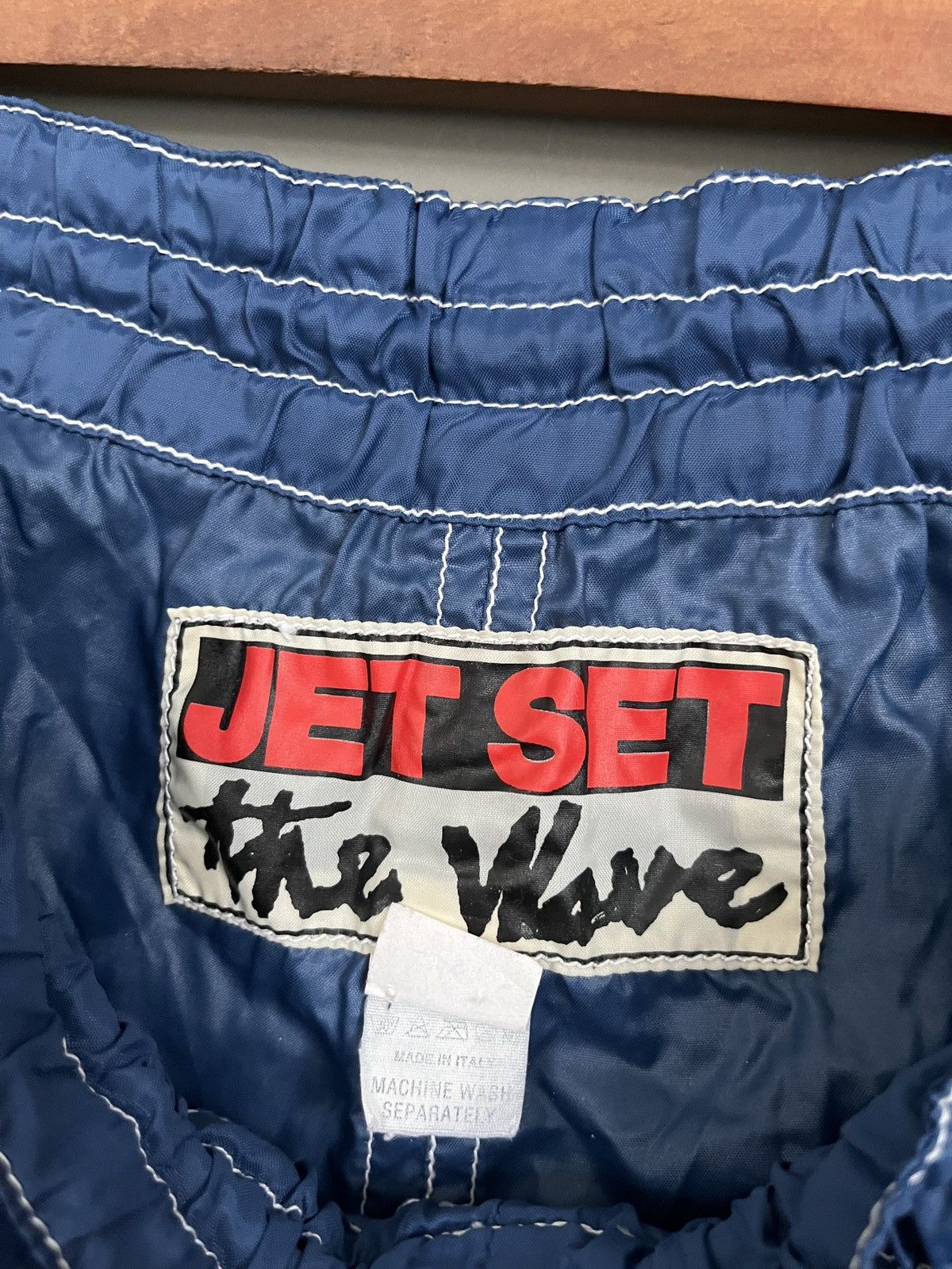 JET SET JET SET Vintage Blue Sport Outdoor Nylon Pants Size US 36 / EU 52 - 14 Thumbnail