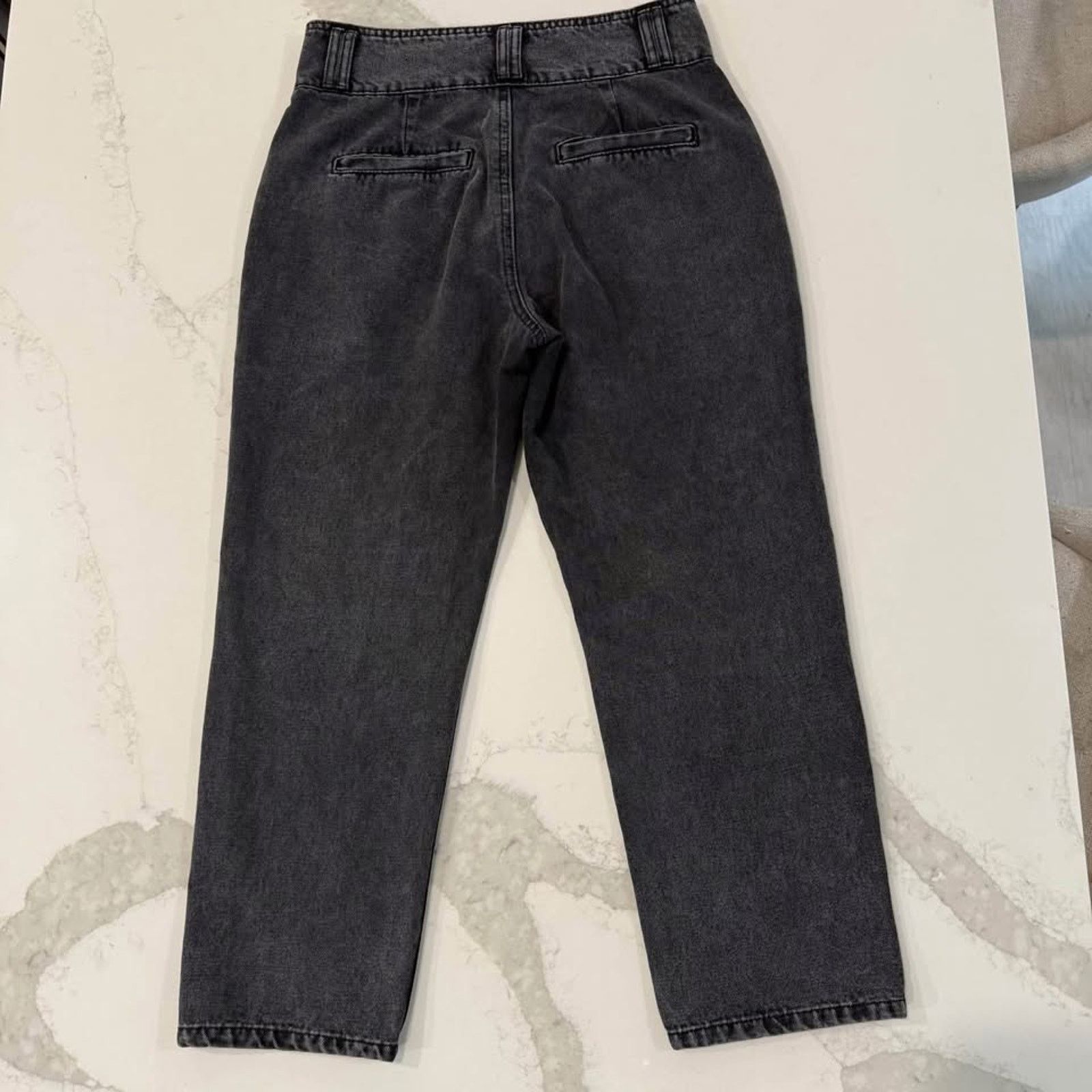 Forever 21 Forever 21 Front Seam Utility High Rise Mom Jeans Womens 29 Size 29" - 6 Thumbnail