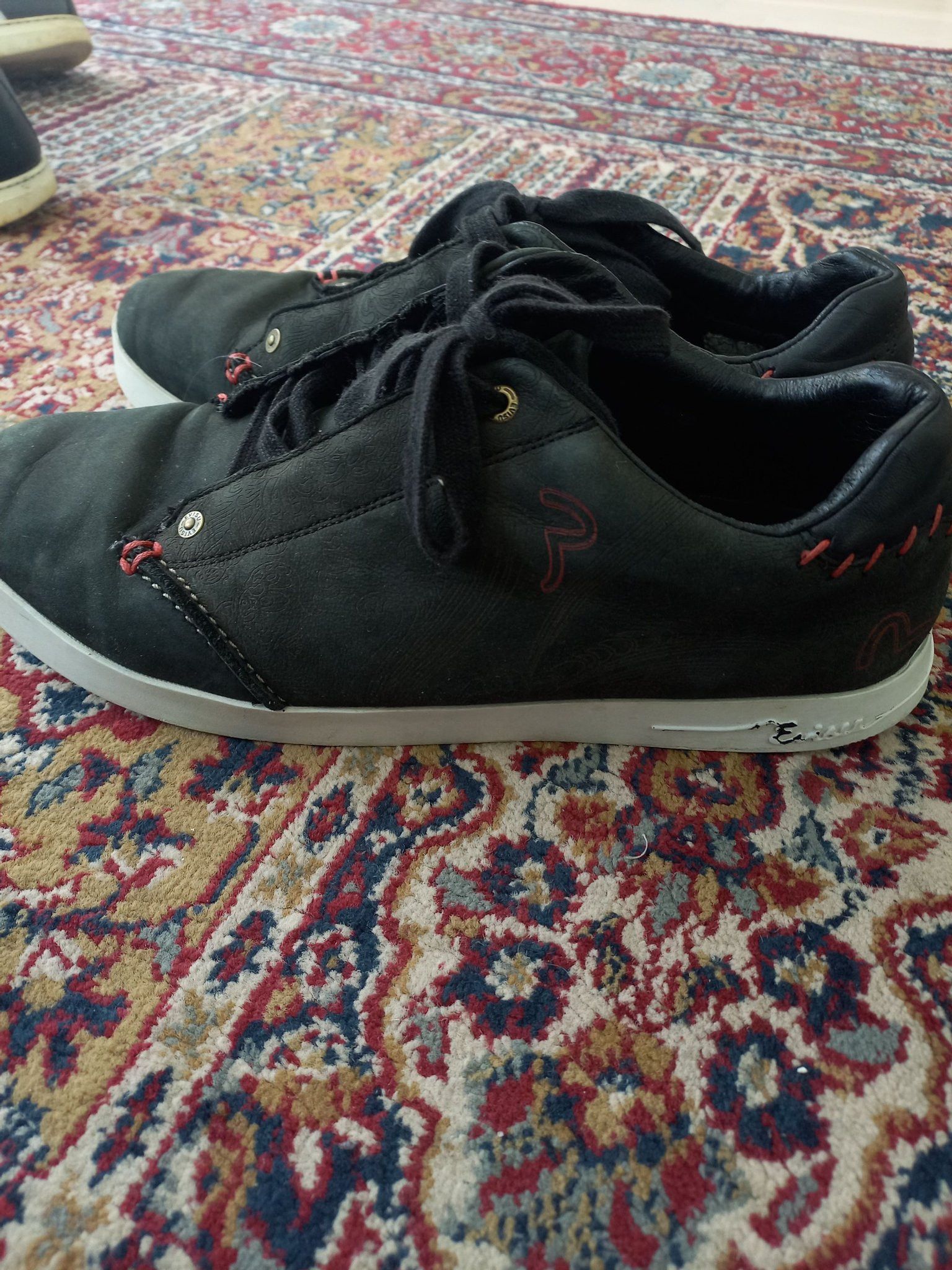 Evisu Evisu low top sneakers Size US 12 / EU 45 - 3 Thumbnail