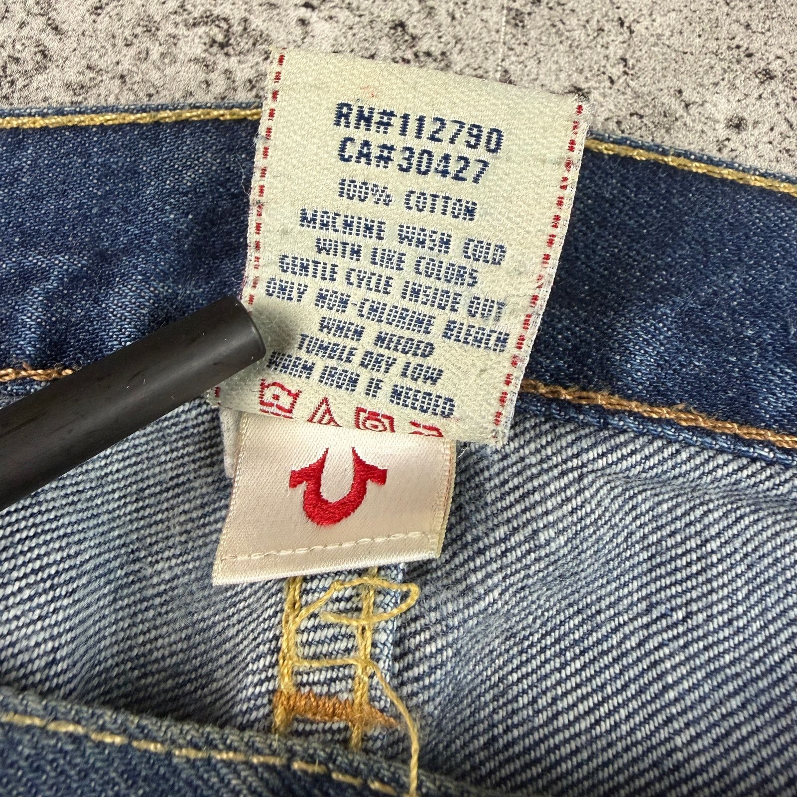 True Religion True Religion Jeans 38x30 Blue Jeans Fashion for the senses Size US 38 / EU 54 - 4 Thumbnail
