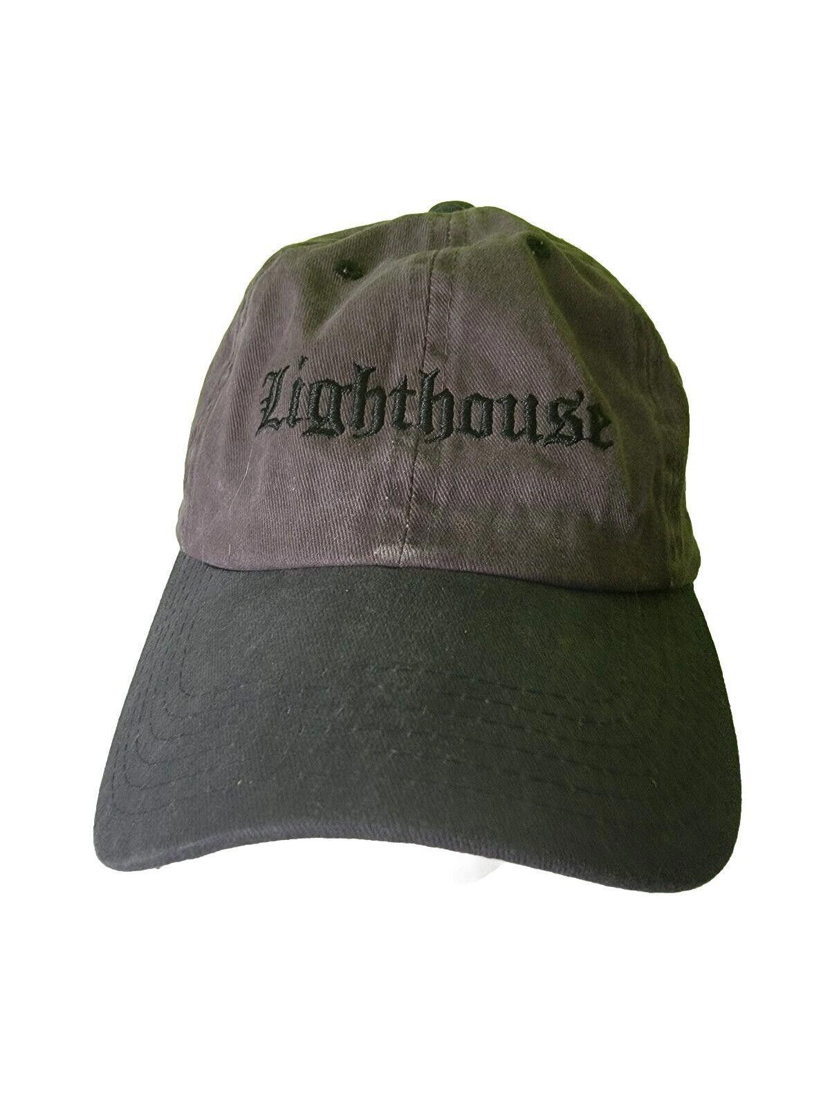The Unbranded Brand Lighthouse Old English Spellout Cap Hat Skateboarding Skate Size ONE SIZE - 1 Thumbnail