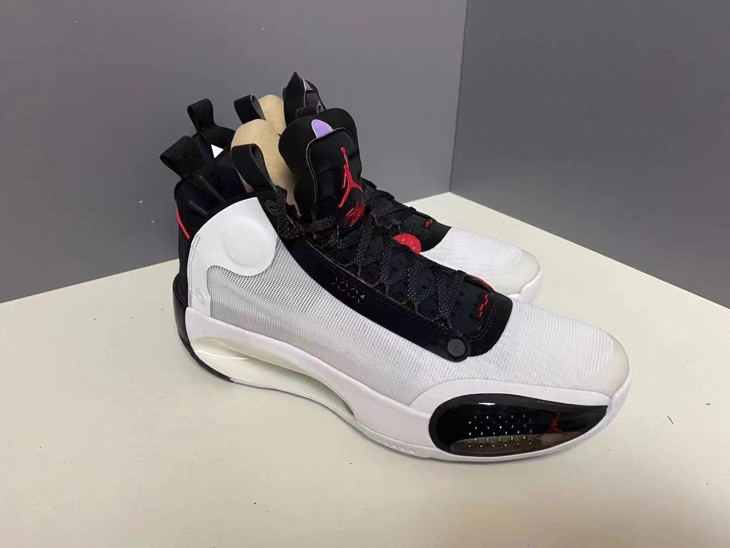 Jordan Brand Air Jordan 34 Black White K15 Size US 13 / EU 46 - 3 Thumbnail