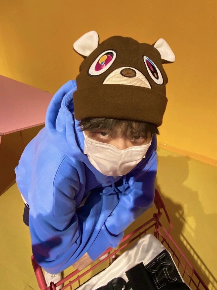 Japanese Brand × Other Bear Knitted Wool Hat Size ONE SIZE - 5 Thumbnail