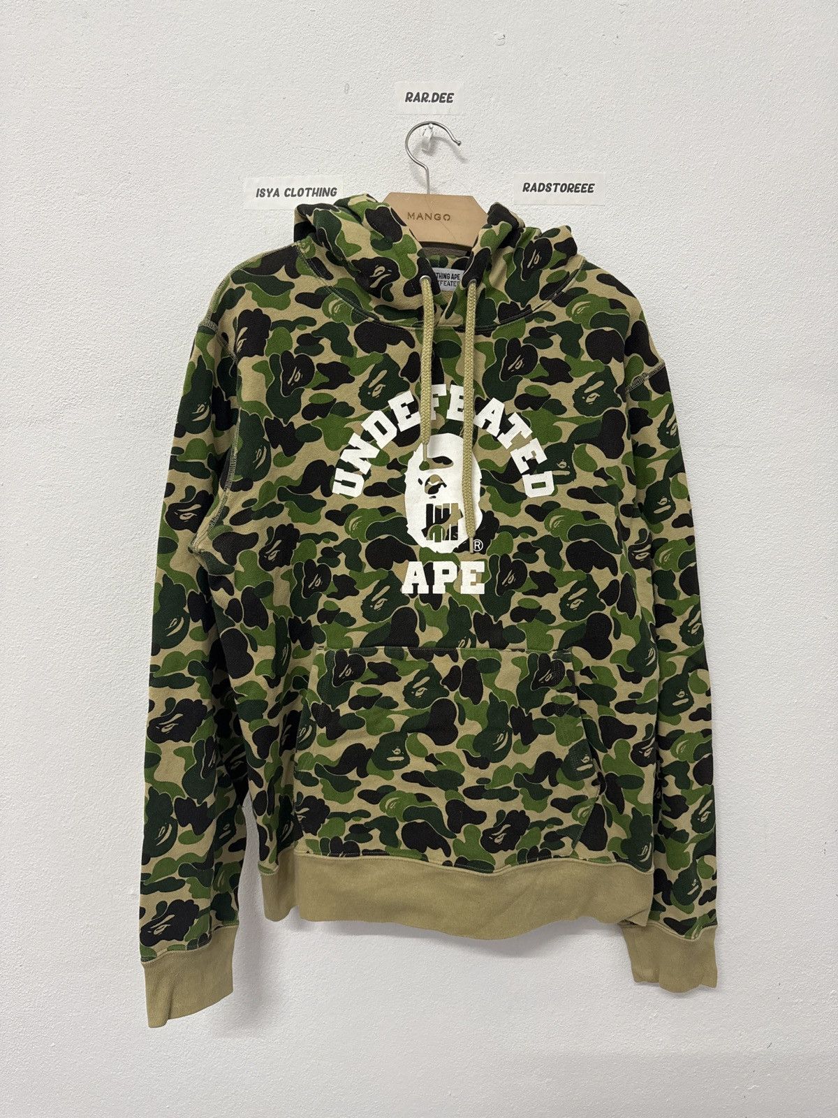 Bape × Undefeated Bape x Undefeated Camo Green Hoodie Size US M / EU 48-50 / 2 - 1 Thumbnail