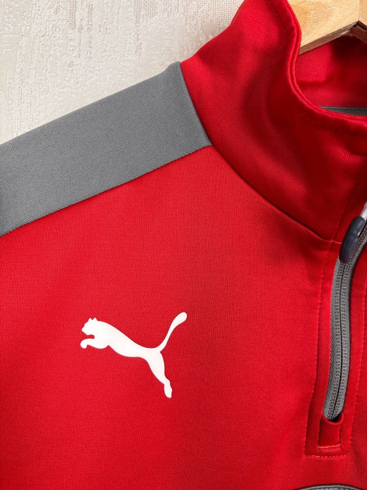 Puma Arsenal 2017 / 2018 Puma Soccer Training Top Half Zip Size US S / EU 44-46 / 1 - 4 Thumbnail