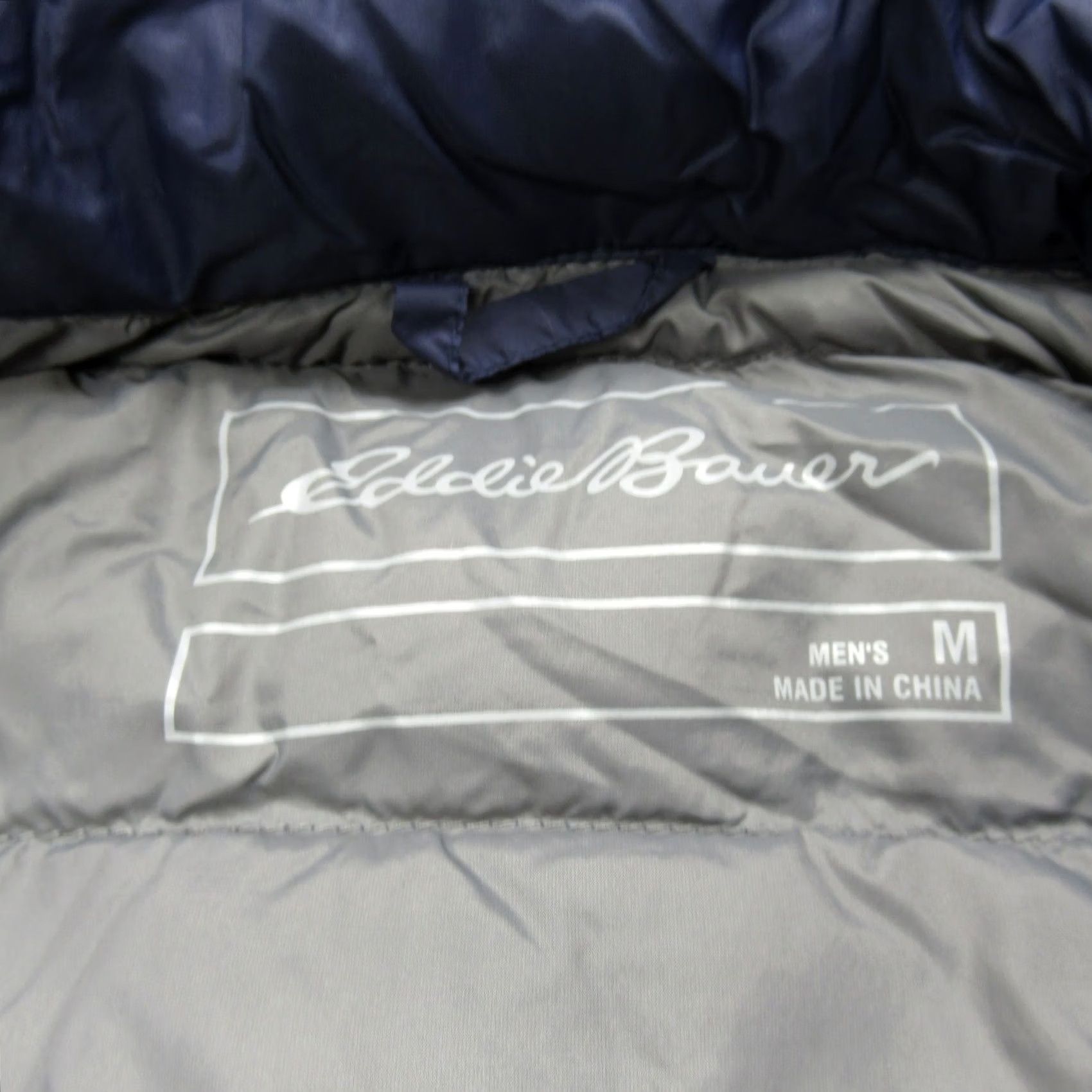 Eddie Bauer Eddie Bauer Down Jacket Mens Medium Blue Puffer Lightweight Packable 650 Fill Size US M / EU 48-50 / 2 - 5 Thumbnail