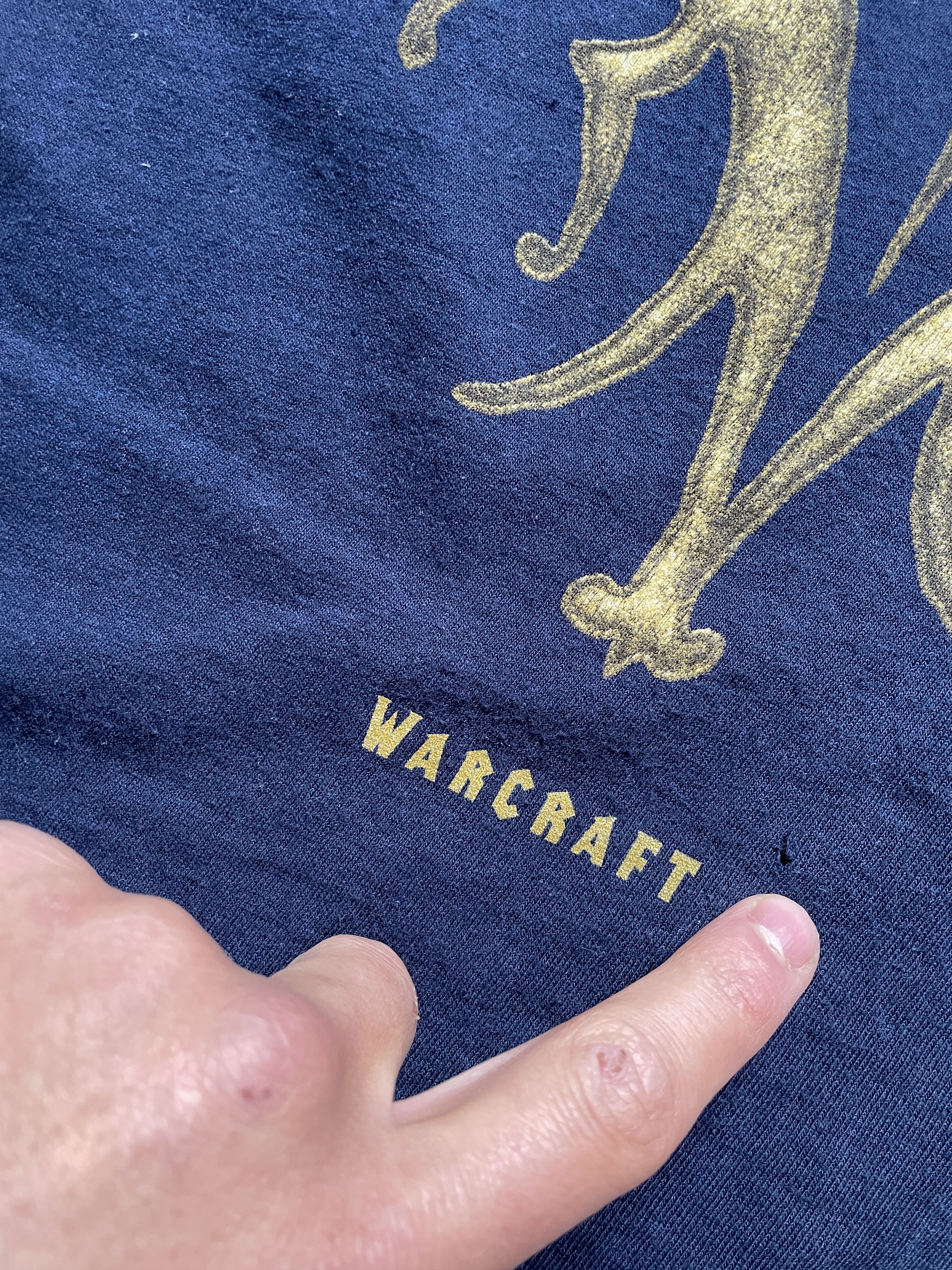 Optic Gaming WORLD OF WARCRAFT WOW BLIZZARD NAVY GAMING TEE Size US L / EU 52-54 / 3 - 4 Thumbnail