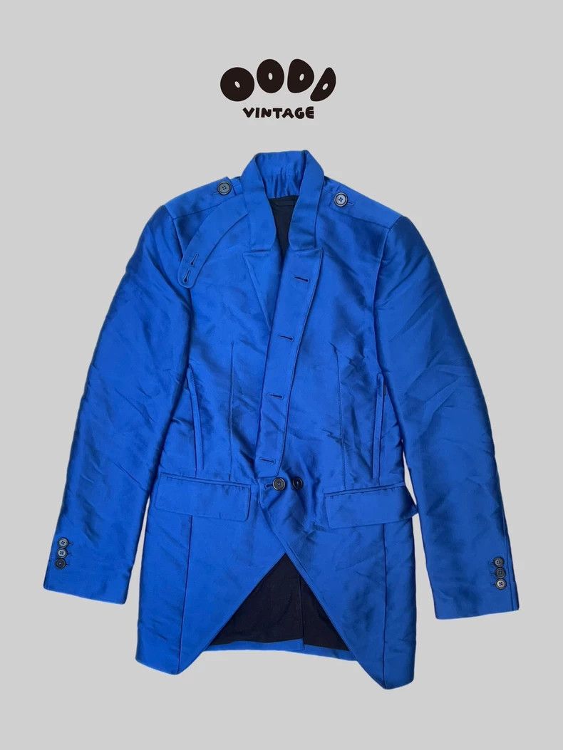 Ann Demeulemeester 12AW Blue Jacket