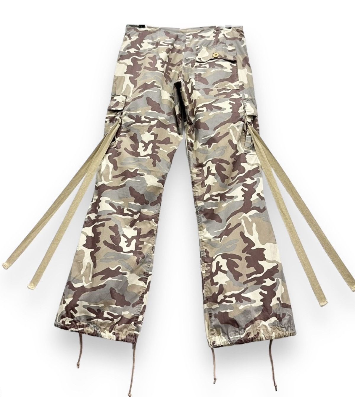 Japanese Brand UFO Drawstring Bondage Urban Camouflage Streetwear Dance Size US 29 - 2 Thumbnail