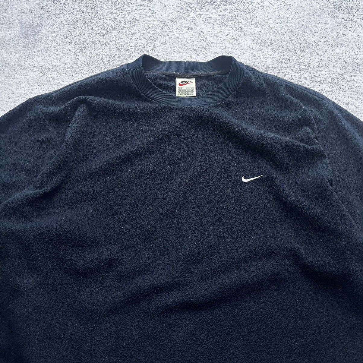 Nike × Vintage Nike fleece vintage sweatshirt made in taiwan Size US L / EU 52-54 / 3 - 2 Thumbnail