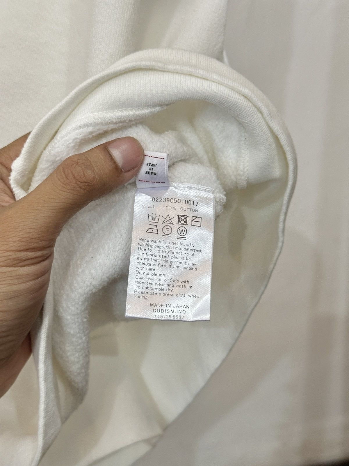 Visvim Visvim Mondo sweat S/L 23AW "White" size 4 Size US XL / EU 56 / 4 - 5 Thumbnail