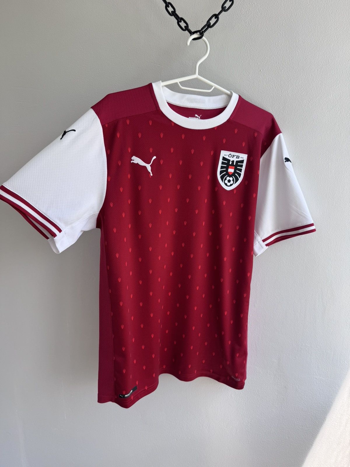Puma AUSTRIA OFB 2020 2021 2022 HOME FOOTBALL SHIRT SOCCER JERSEY Size US L / EU 52-54 / 3 - 3 Thumbnail