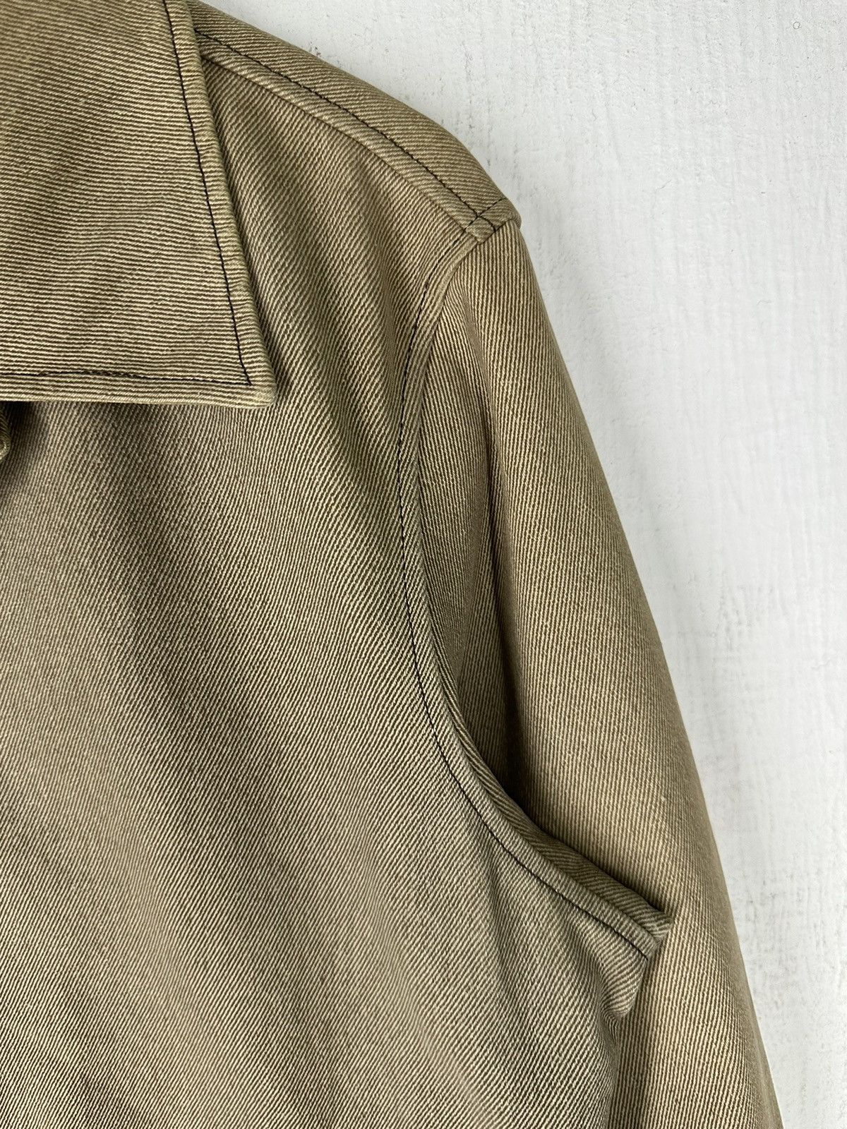 Yohji Yamamoto Vintage A.A.R Yohji Design Studio Denim Jacket Size US L / EU 52-54 / 3 - 3 Thumbnail