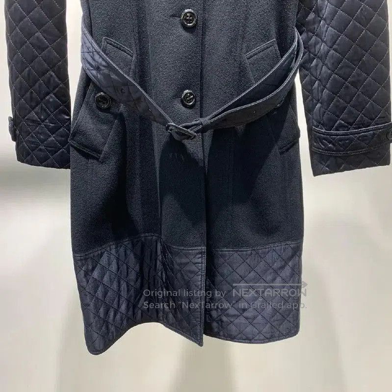 Burberry Burberry Black Wool Women's Coat. Size XXS / US 00 / IT 34 - 4 Thumbnail