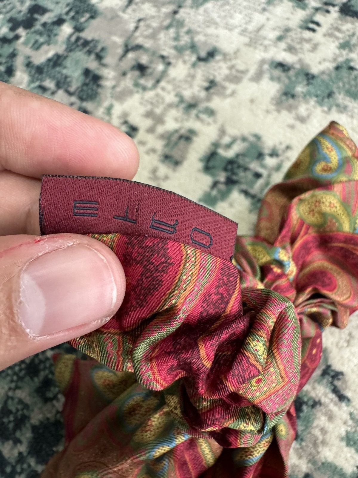 Etro ETRO SILK HAIR SCRUNCHIE Size ONE SIZE - 5 Thumbnail