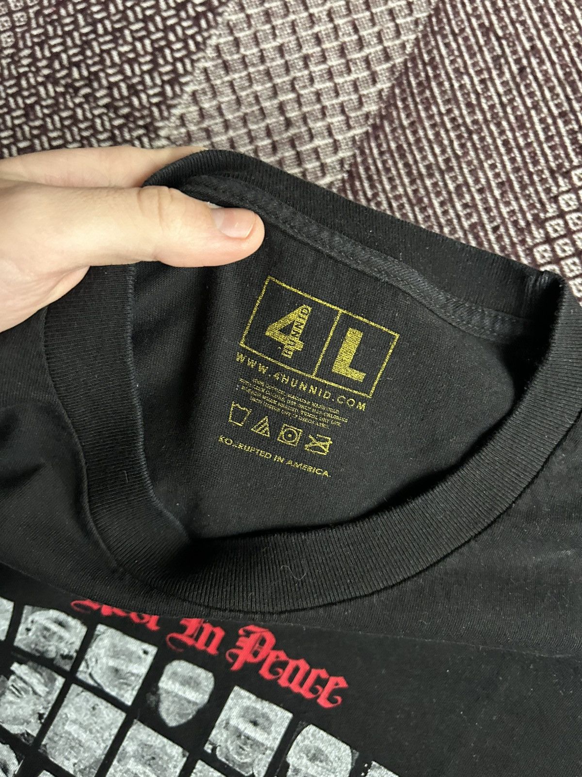 Band Tees × Vintage 4-Hunnid Police Get Away Vintage T-shirt Skateboarding Merch Size US L / EU 52-54 / 3 - 5 Thumbnail