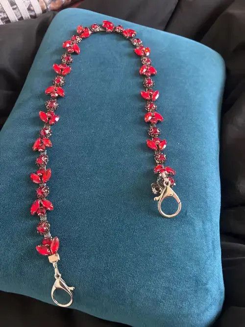 Jewelry Hirasawa x Ruuko Red Gem Pant Chain Size ONE SIZE - 2 Thumbnail
