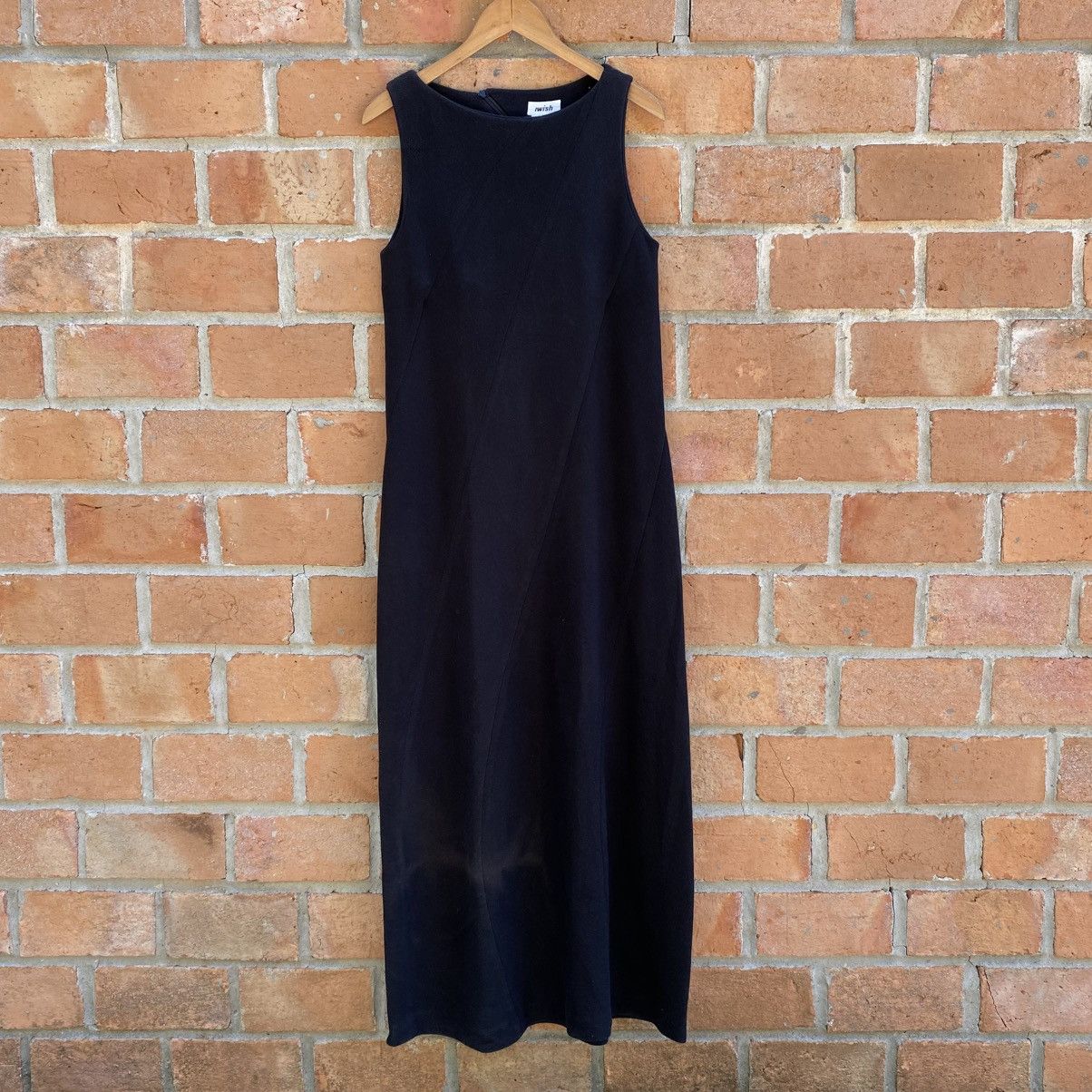 Y's IWISH Elegant Black Fur Maxi Dress Size S / US 4 / IT 40 - 1 Thumbnail