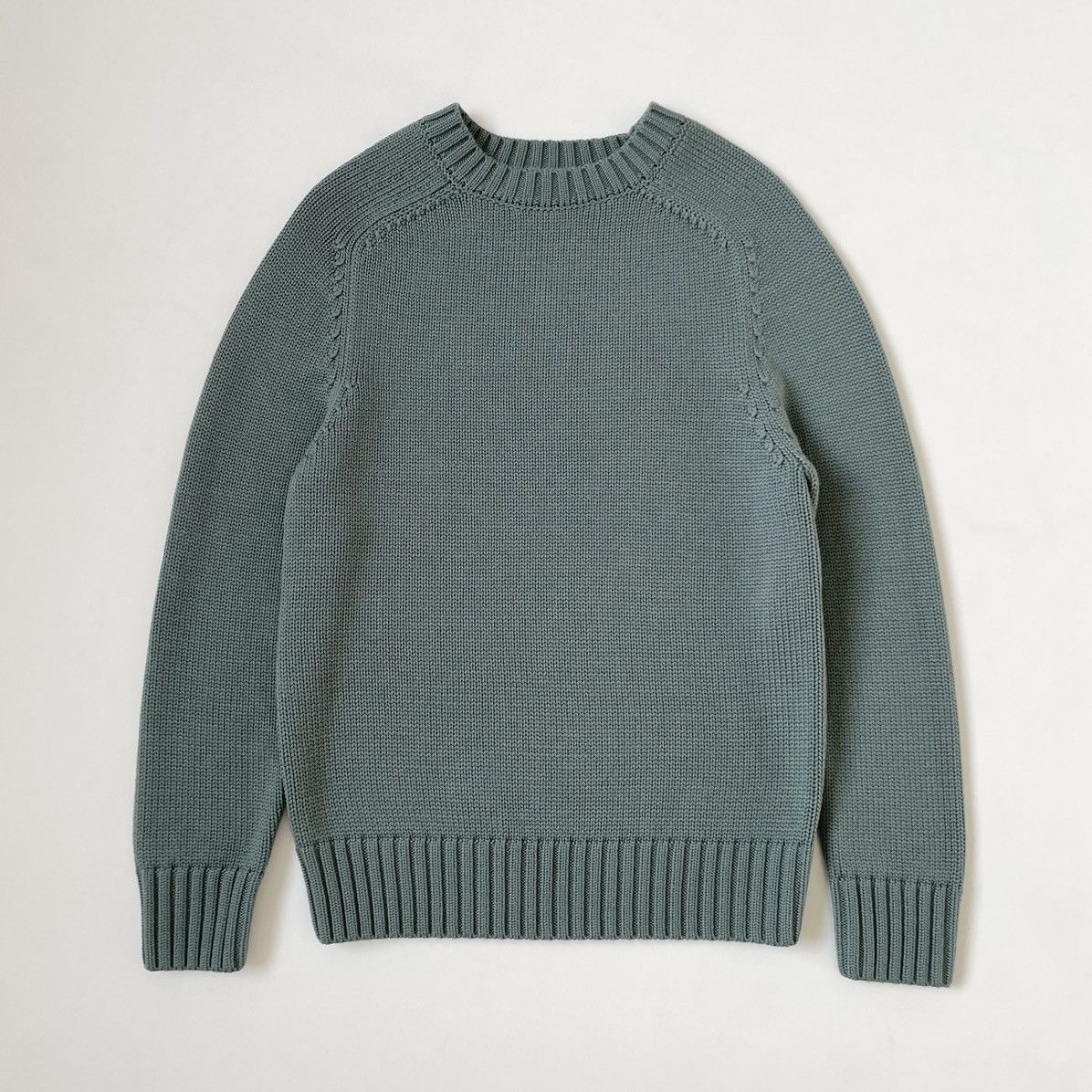 Craig Green Sample Sea Foam Green Wool Sweater Size US M / EU 48-50 / 2 - 1 Thumbnail