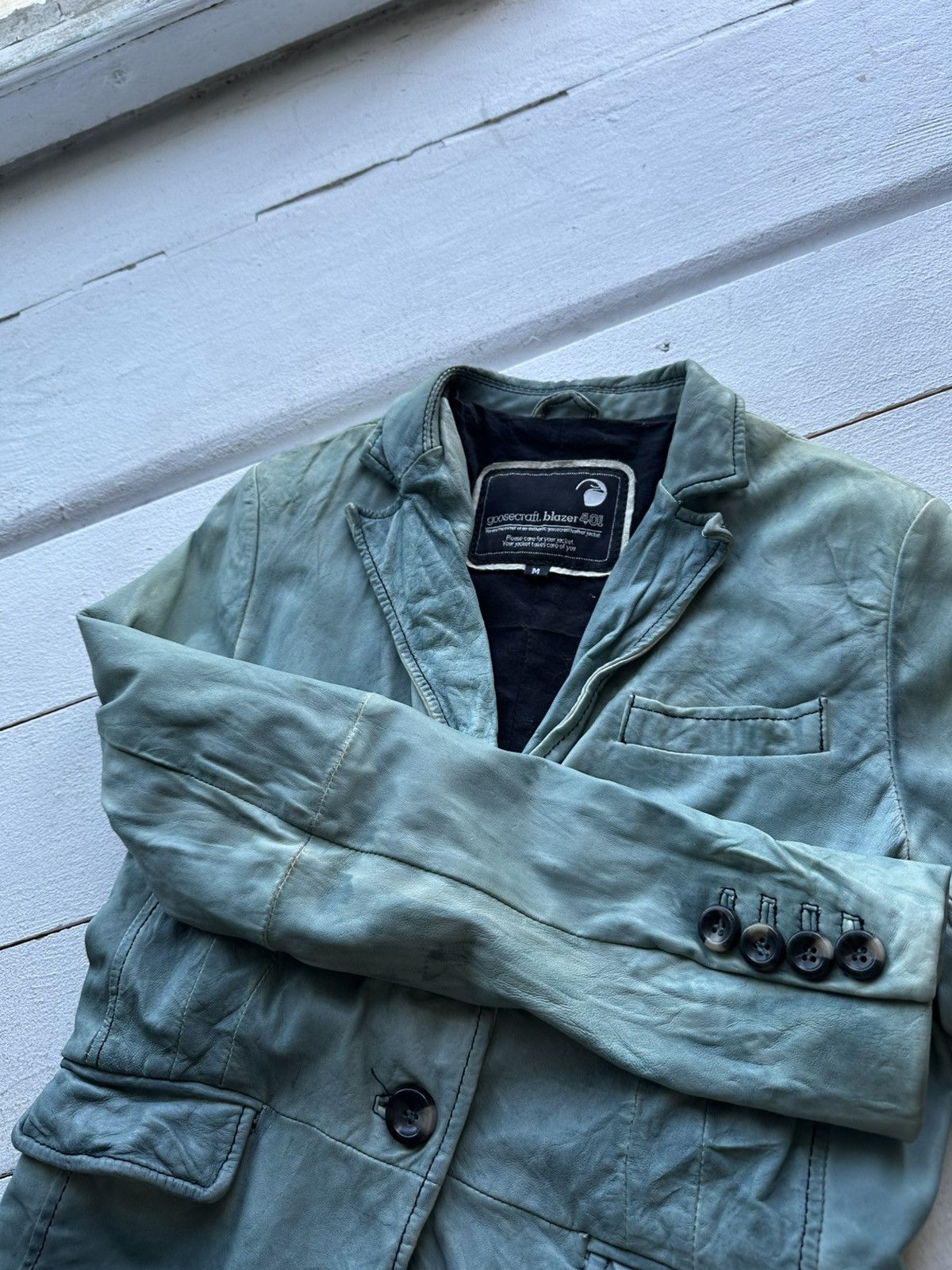Other 🚨 VINTAGE LEATHER JACKET JAPAN CASUAL STREETWEAR 90s Y2K Size M / US 6-8 / IT 42-44 - 9 Thumbnail