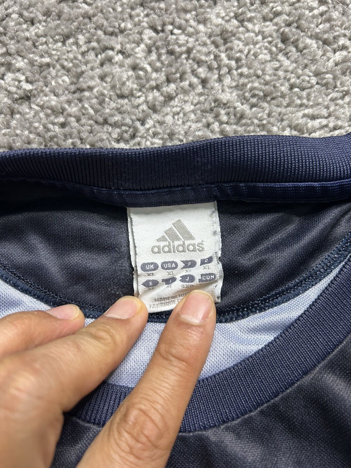 Adidas × Vintage Vintage Adidas Girondins De Bordeaux Soccer Jersey Size US XL / EU 56 / 4 - 5 Thumbnail