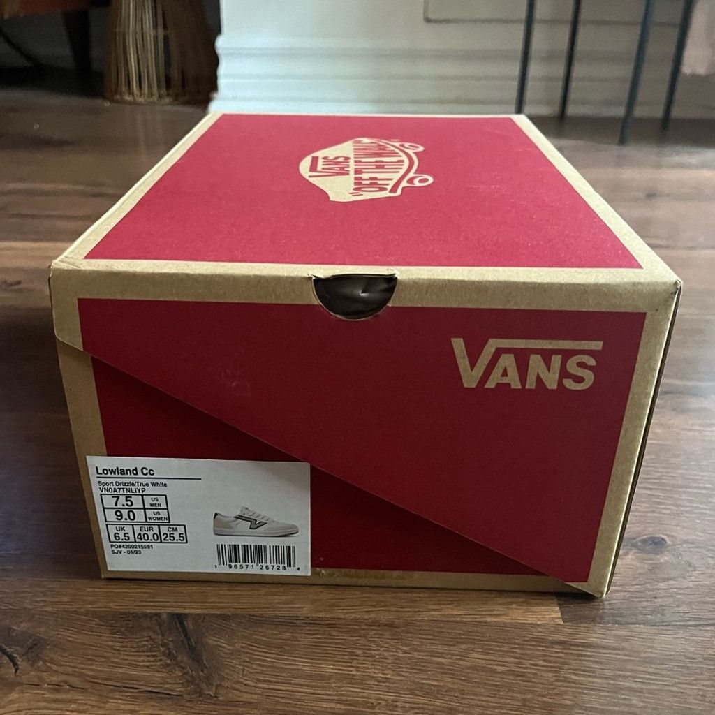 Vans NWT Vans Lowland CC Sneakers – Grey/White – Size 7.5/9 Size US 9 / IT 39 - 2 Thumbnail