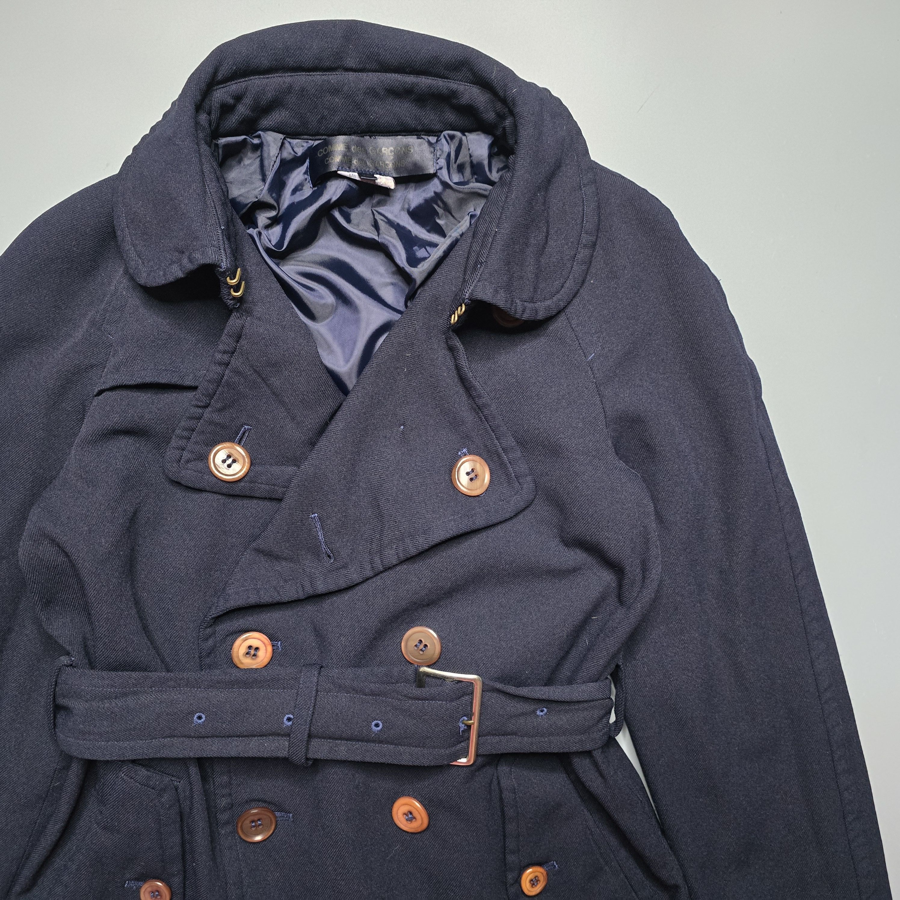 Comme des Garcons Comme Des Garcons - Double Breasted Trench Coat Size XS / US 0-2 / IT 36-38 - 5 Thumbnail