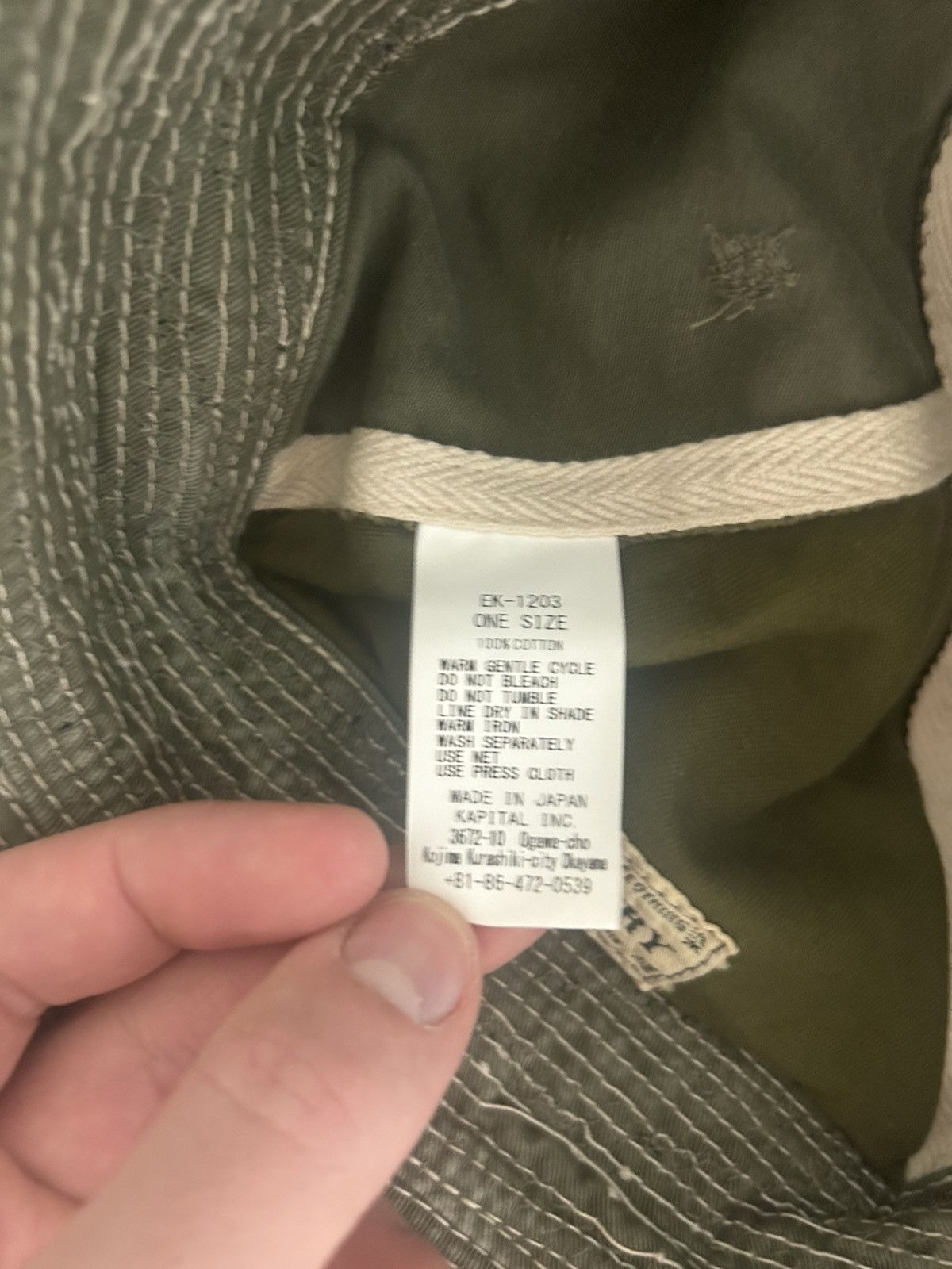 Kapital × Kapital Kountry Kapital bucket hat Size ONE SIZE - 7 Thumbnail