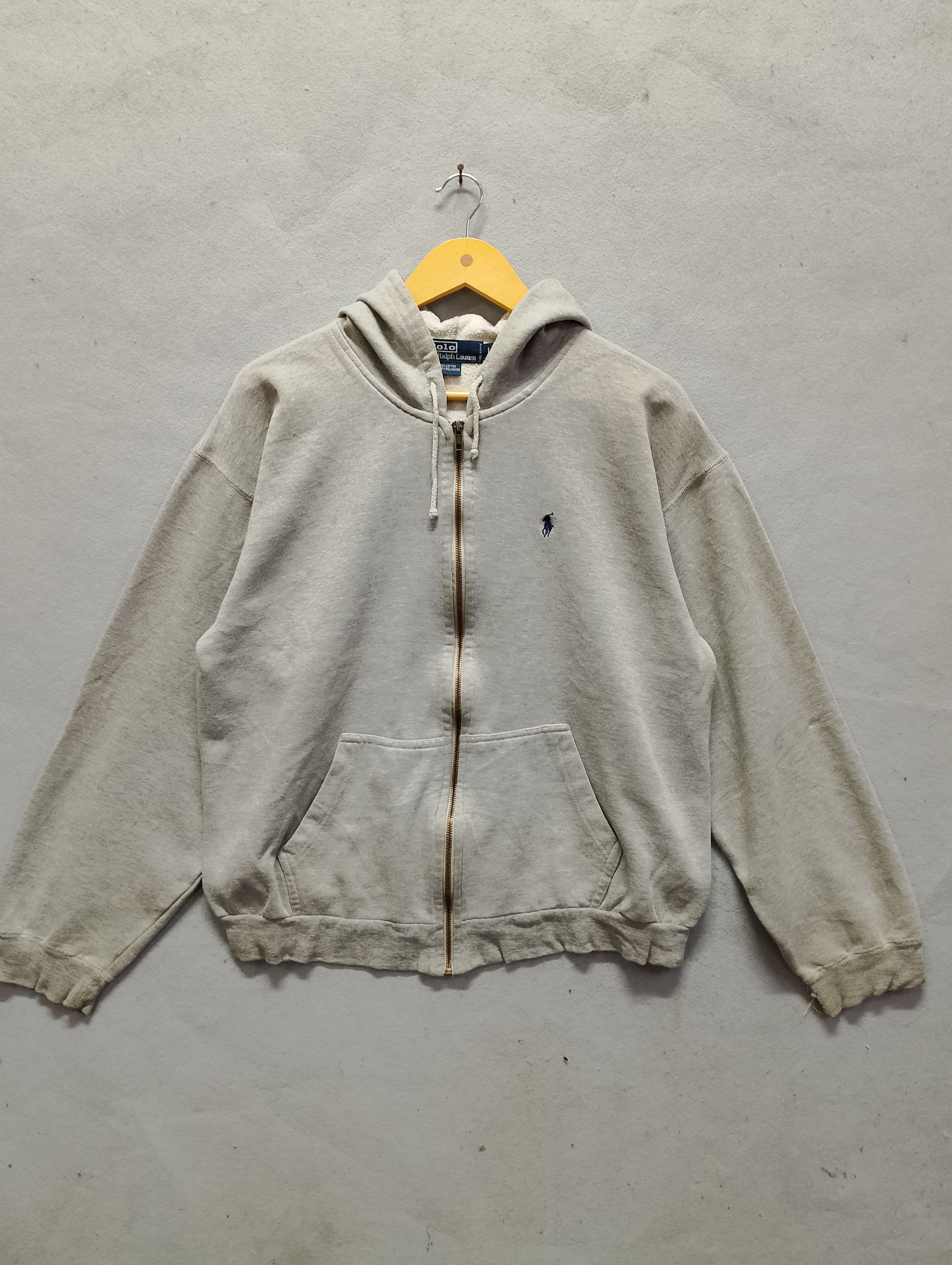 Polo Ralph Lauren Polo Ralph Lauren Zip Hoodie Small Pony – Size L Size US L / EU 52-54 / 3 - 2 Thumbnail