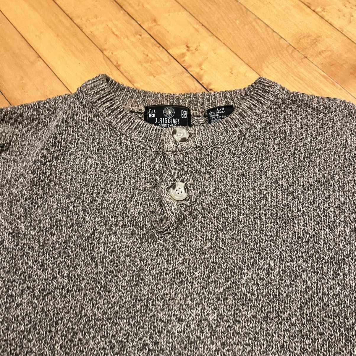 Other Vintage J riggins sportswear henley knit Size US M / EU 48-50 / 2 - 2 Thumbnail