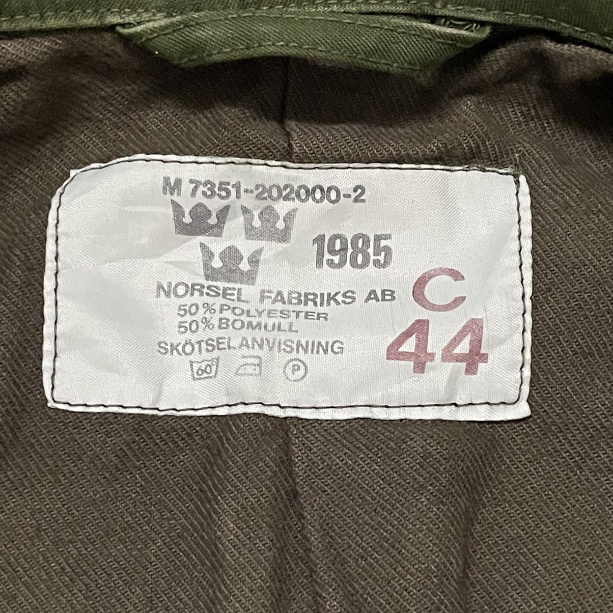 Other Vintage 80’s Swedish Army Military M59 Field Jacket Size US S / EU 44-46 / 1 - 12 Thumbnail
