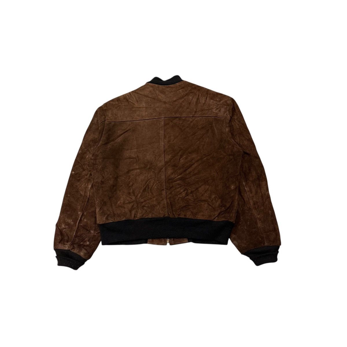 Schott Vintage Schott Bomber Made In USA Suede Leather Jacket Size US M / EU 48-50 / 2 - 11 Thumbnail