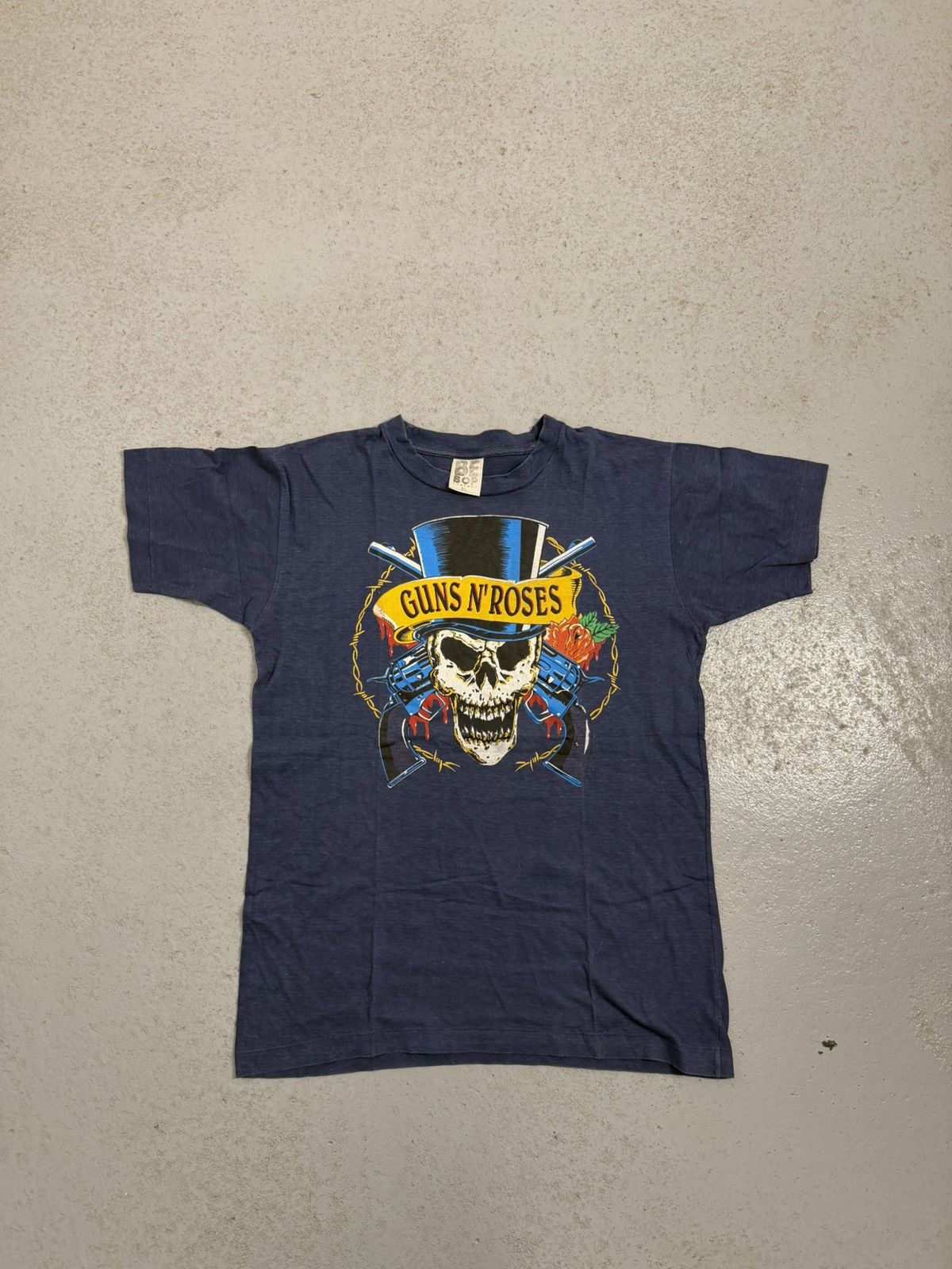 Band Tees Vintage 80s Guns N Roses Single Stitch Deadstock T-Shirt Size US XL / EU 56 / 4 - 1 Thumbnail