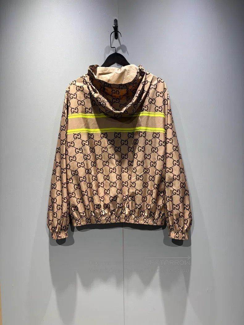 Gucci Gucci Old flower full print windbreaker hooded jacket Size US M / EU 48-50 / 2 - 2 Thumbnail
