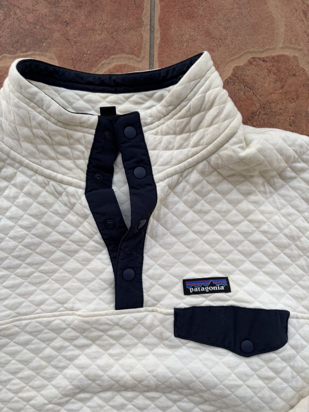 Patagonia Y2k Patagonia quarter button up waffle pattern sweater Size US XL / EU 56 / 4 - 2 Thumbnail