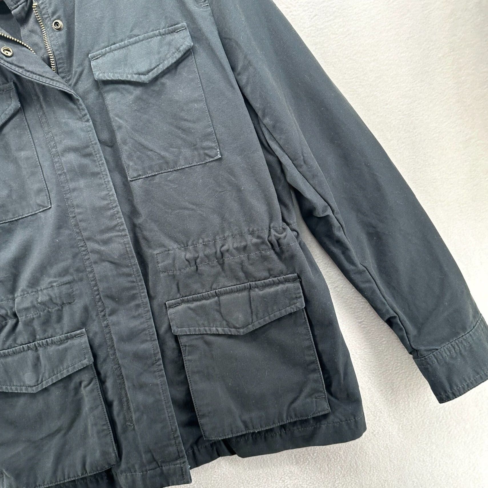 Levi's Levi's Anorak Jacket Black Women's M Full Zip Pockets Casual Winter Long Sleeve Regular Fit Size M / US 6-8 / IT 42-44 - 6 Thumbnail