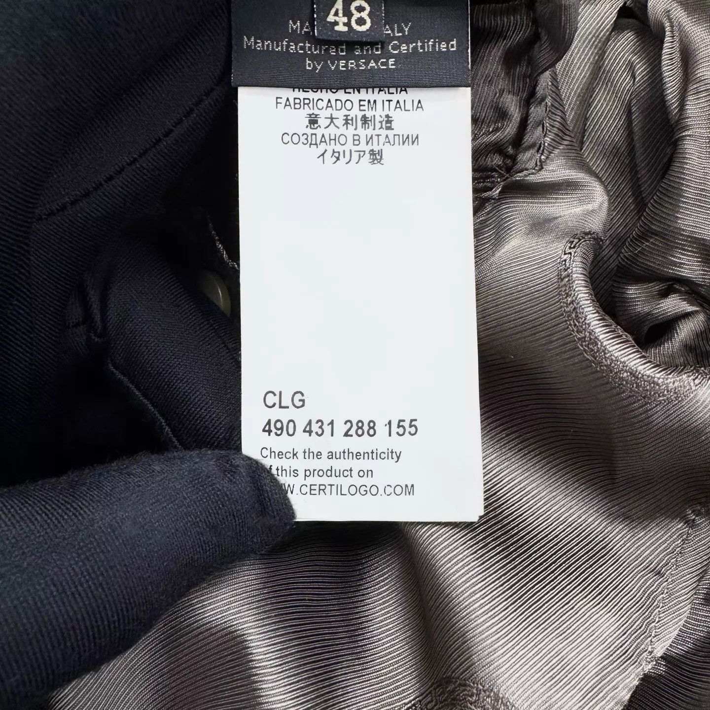Versace Versace Lake Green Medusa Zip-Up Jacket 48 Size US M / EU 48-50 / 2 - 7 Thumbnail