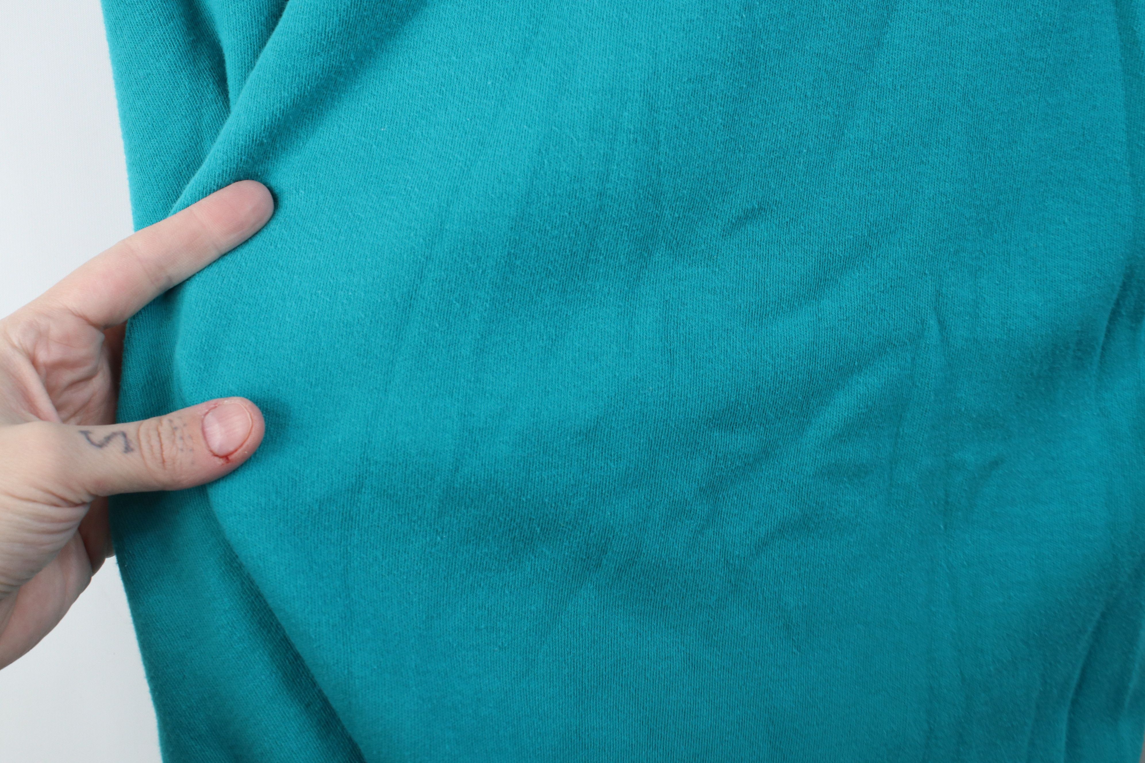 Columbia Vintage 90s Columbia Long Sleeve Turtleneck T-Shirt Teal Size US XL / EU 56 / 4 - 6 Thumbnail