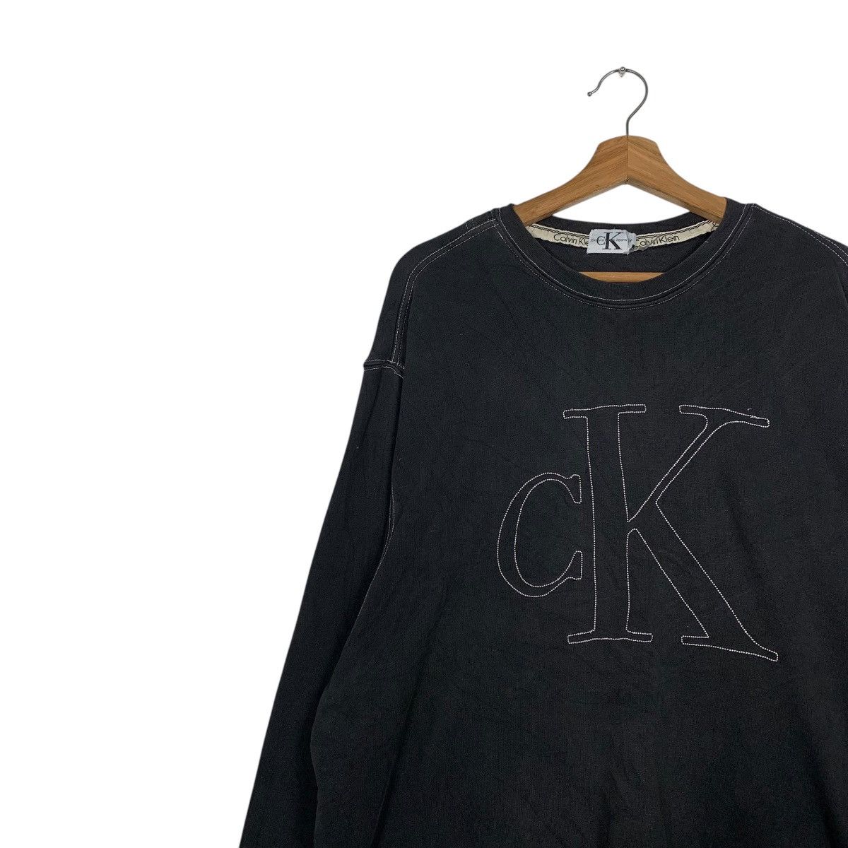 Calvin Klein Calvin Klein Big Logo Crewneck Sweatshirt Size US L / EU 52-54 / 3 - 6 Thumbnail