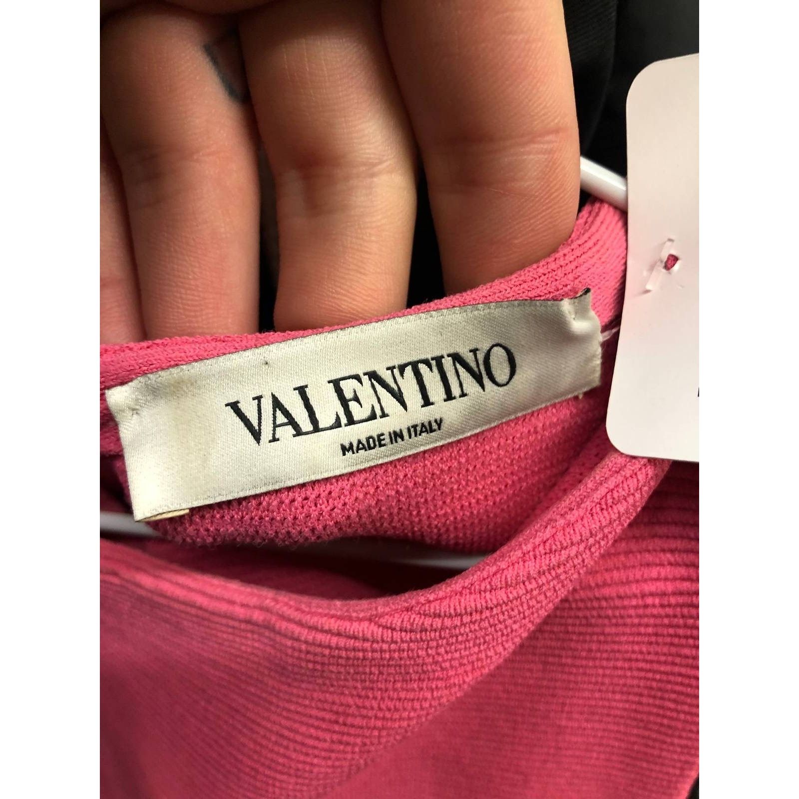 Valentino Valentino Pink Lace Detail Dress - Size XS Size XS / US 0-2 / IT 36-38 - 6 Thumbnail