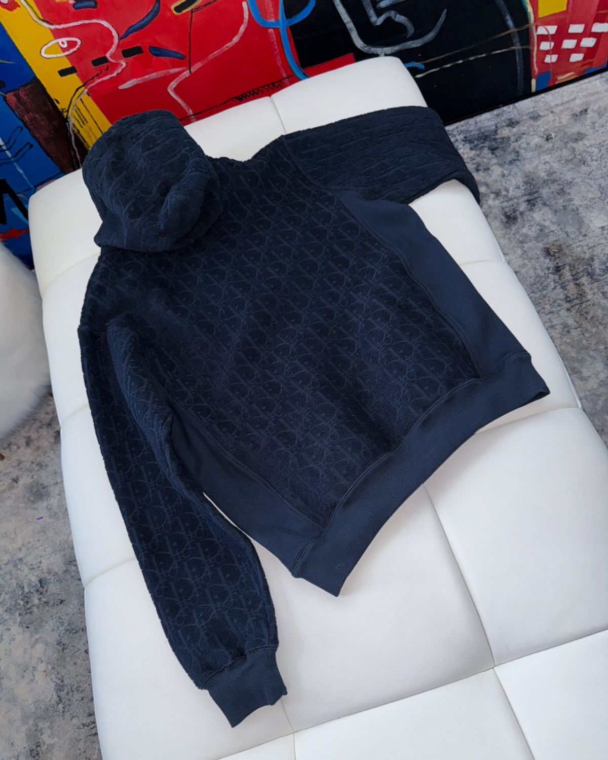 Dior Dior oblique logo hoodie Size US M / EU 48-50 / 2 - 3 Thumbnail