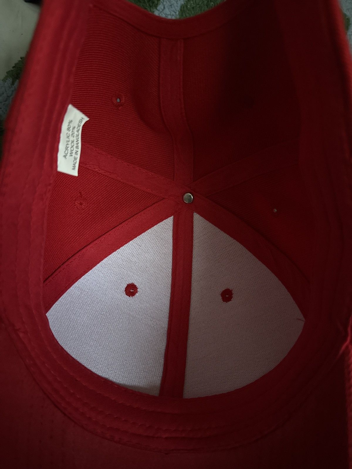 Grimykids Grimykids “KYS” Red Hat Size ONE SIZE - 4 Thumbnail