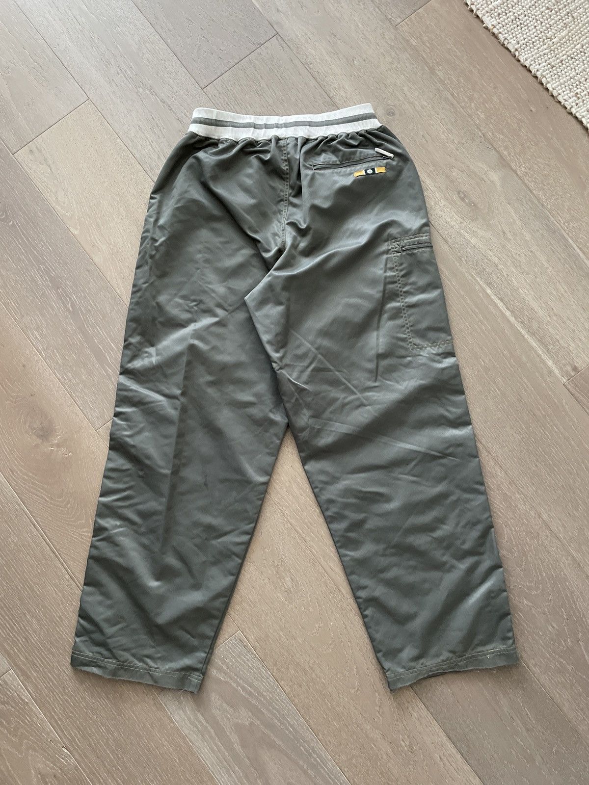 Nike Vintage Nike Wide Leg Track Pants Jade Size US 31 - 6 Thumbnail